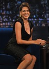 Eva Mendes – Cleavage and Leggy Candids at Late Night with Jimmy Fallon in NYC